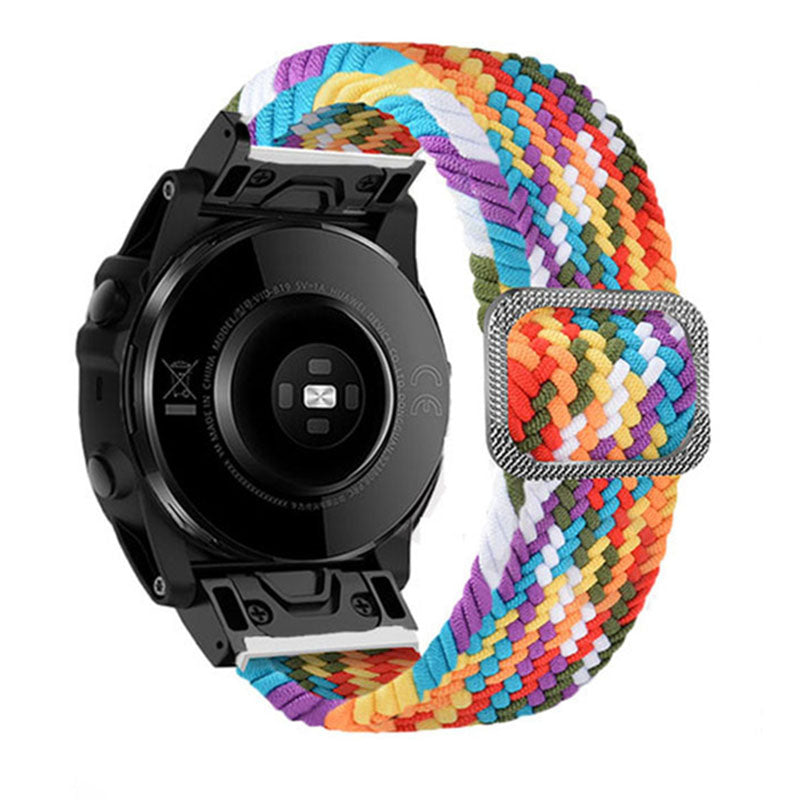 For Garmin Fenix 7 Epix Instinct 2 Approach S62 Fenix 5 Nylon Strap 22mm Smart Watch Band with Buckle For Garmin Fenix 7 Epix Instinct 2 Approach S62 Fenix 5 Nylon Strap 22mm Smart Watch Band with Buckle